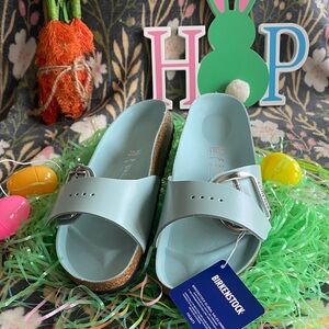 Birkenstock Madrid Big Buckle 
Surf Green